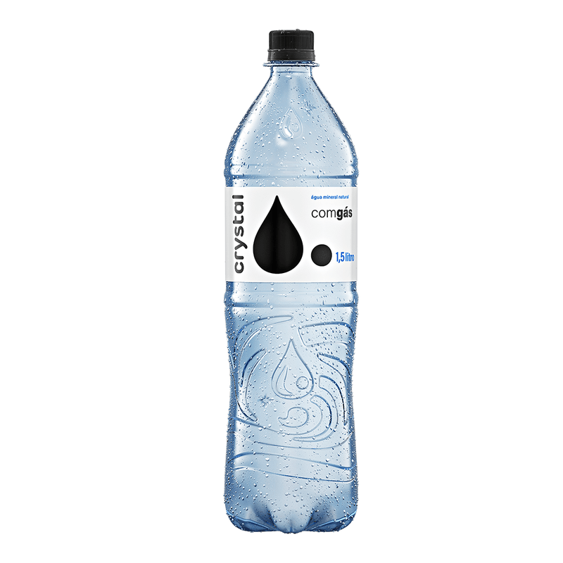 Água Mineral Crystal Com Gás 1,5l