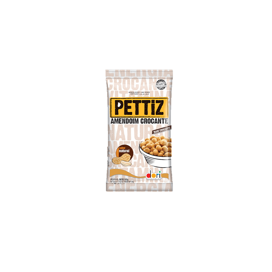 Amendoim Pettiz Dori Natural 500g