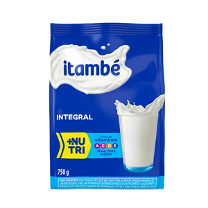Leite Pó Itambé Integral Pacote 750g