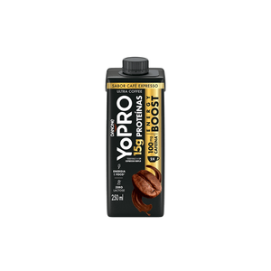 Bebida Láctea Yopro Zero Lactose Café Expresso 15g de Proteína 250ml