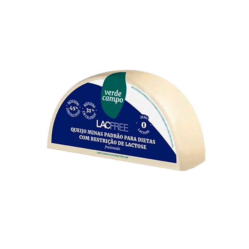 Queijo Minas Lacfree Verde Campo Peça Aproxim 460g 4286